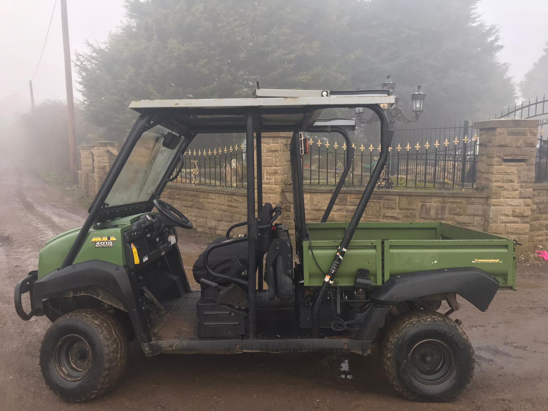 2016/66 REG KAWASAKI KAF 950CC GDF MULE 4010, POWER STEERING, 4X4 TURBO, RUNS AND WORKS *PLUS VAT*