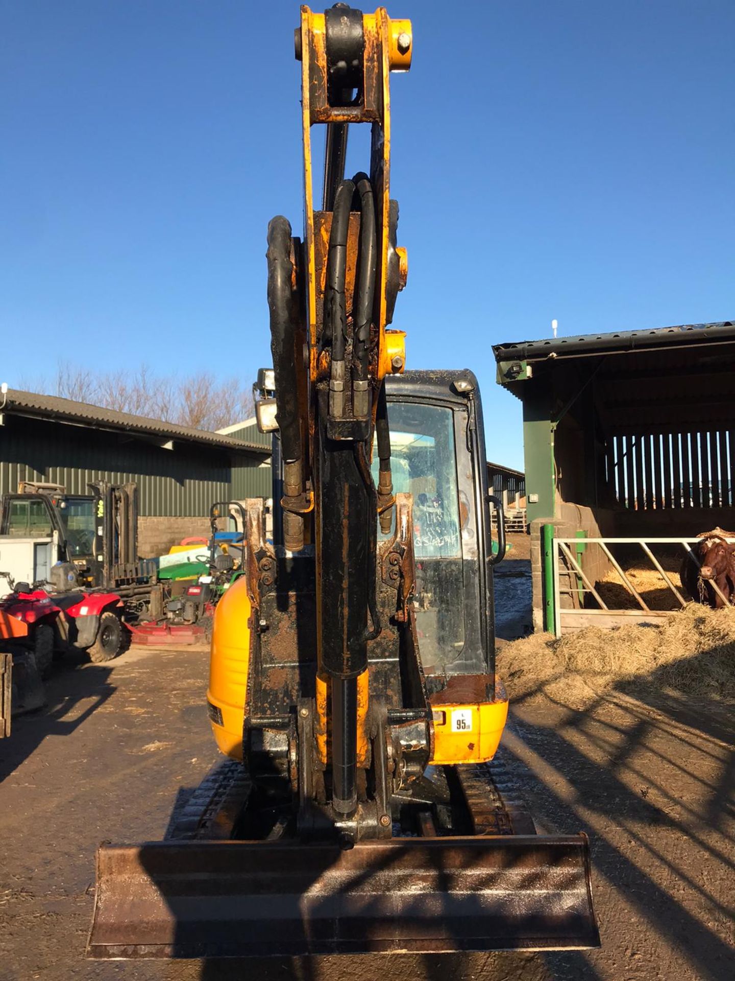 JCB 8025 ZTS TRACKED MINI DIGGER / EXCAVATOR, YEAR 2008, RUNS, WORKS AND DIGS *PLUS VAT* - Image 3 of 6