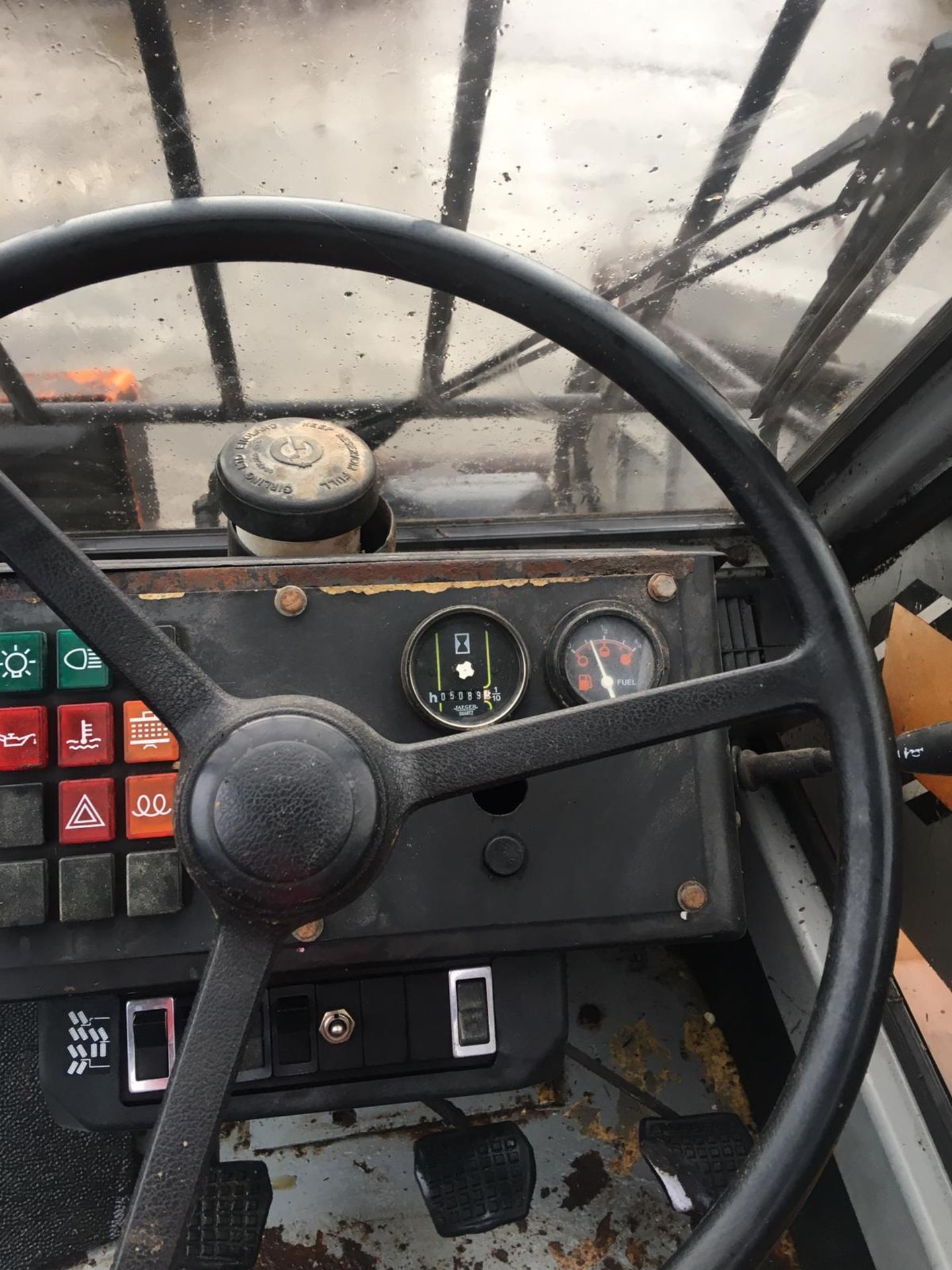 K - 1989/F REG FDI-SAMBRON ORANGE TELEHANDLER DIESEL, GROSS MASS 8520 ...