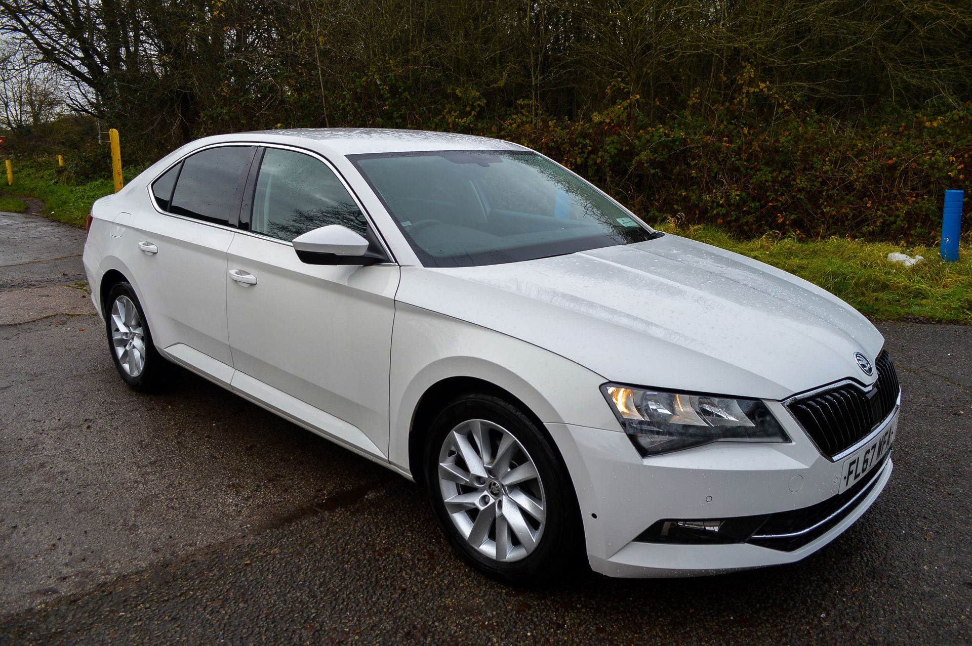 2017/67 REG SKODA SUPERB SE TECHNOLOGY TDI 1.6 DIESEL 5 DOOR HATCHBACK, SHOWING 0 FORMER KEEPERS