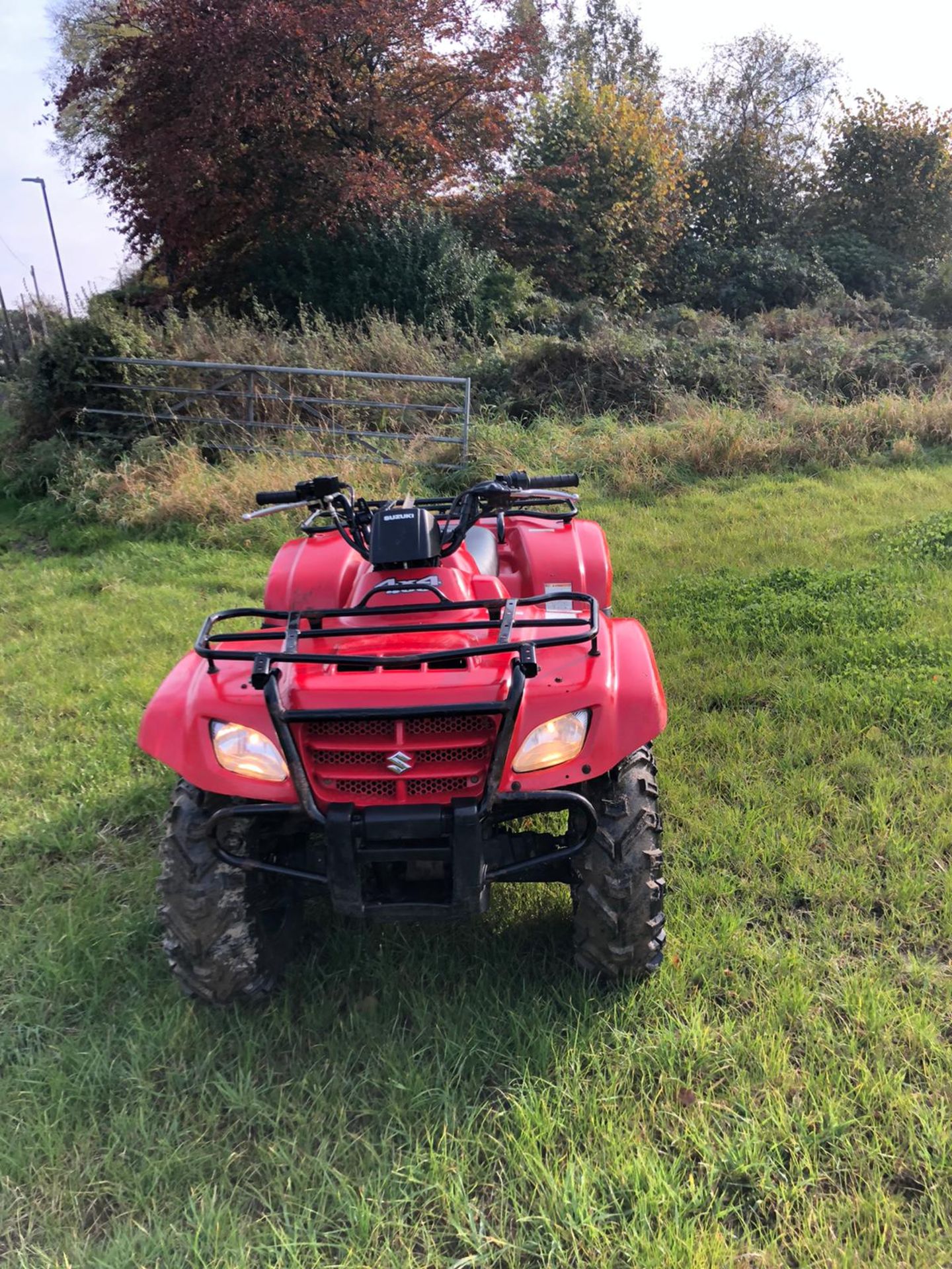 SUZUKI EIGER 400CC QUADRUNNER 4X4 FARM QUAD, RUNS AND WORKS, SHOWS ONLY 99 HOURS! *PLUS VAT* - Image 4 of 10