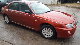 2004/54 ROVER 75 CLASSIC 45,000 MILES ! RED PETROL 4 DOOR SALOON, SHOWING 1 FORMER KEEPER *NO VAT*