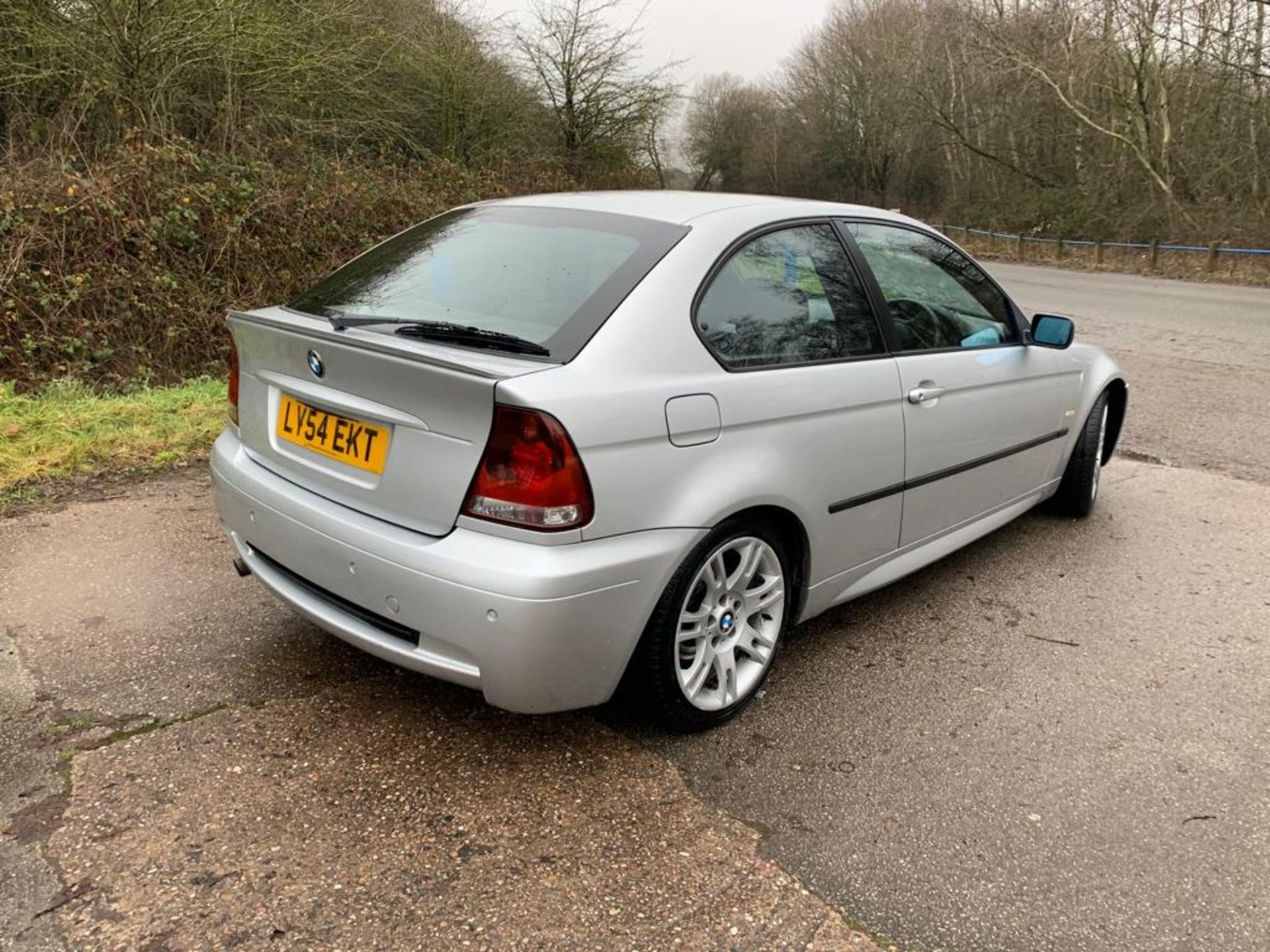 RARE 2004/54 REG BMW 316TI M SPORT COMPACT 1.8 PETROL SILVER 3DR HATCHBACK LOW MILES SERV HISTORY - Image 7 of 18