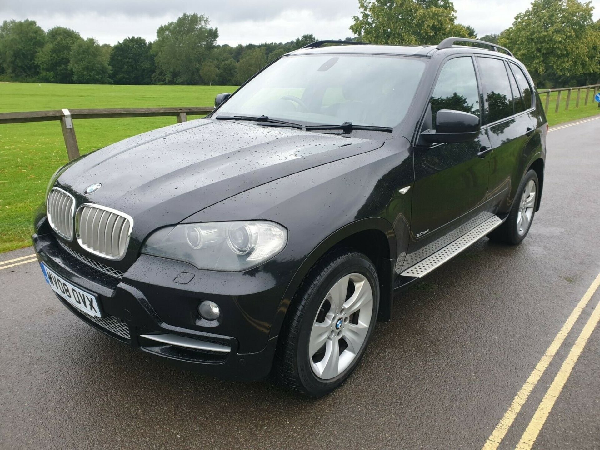 2008 NEW SHAPE BMW X5 3.0SD SE 5S AUTOMATIC BLACK DIESEL 4X4, SHOWING 3 FORMER KEEPERS *NO VAT* - Image 3 of 12