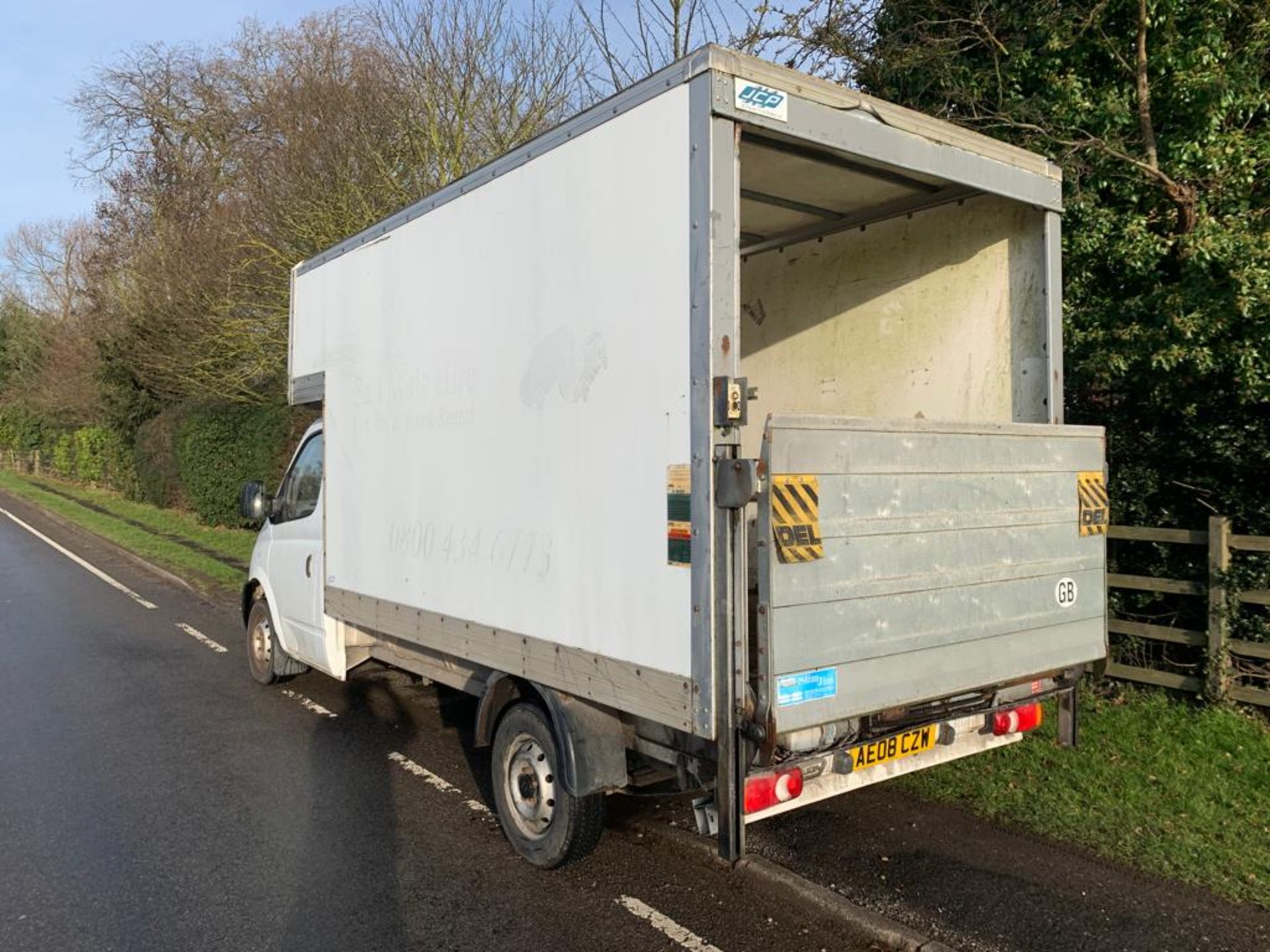 2008/08 REG LDV MAXUS 3.5T 120 LWB 2.5 DIESEL WHITE LUTON VAN 3500 KG, SHOWING 3 FORMER KEEPERS - Image 3 of 9