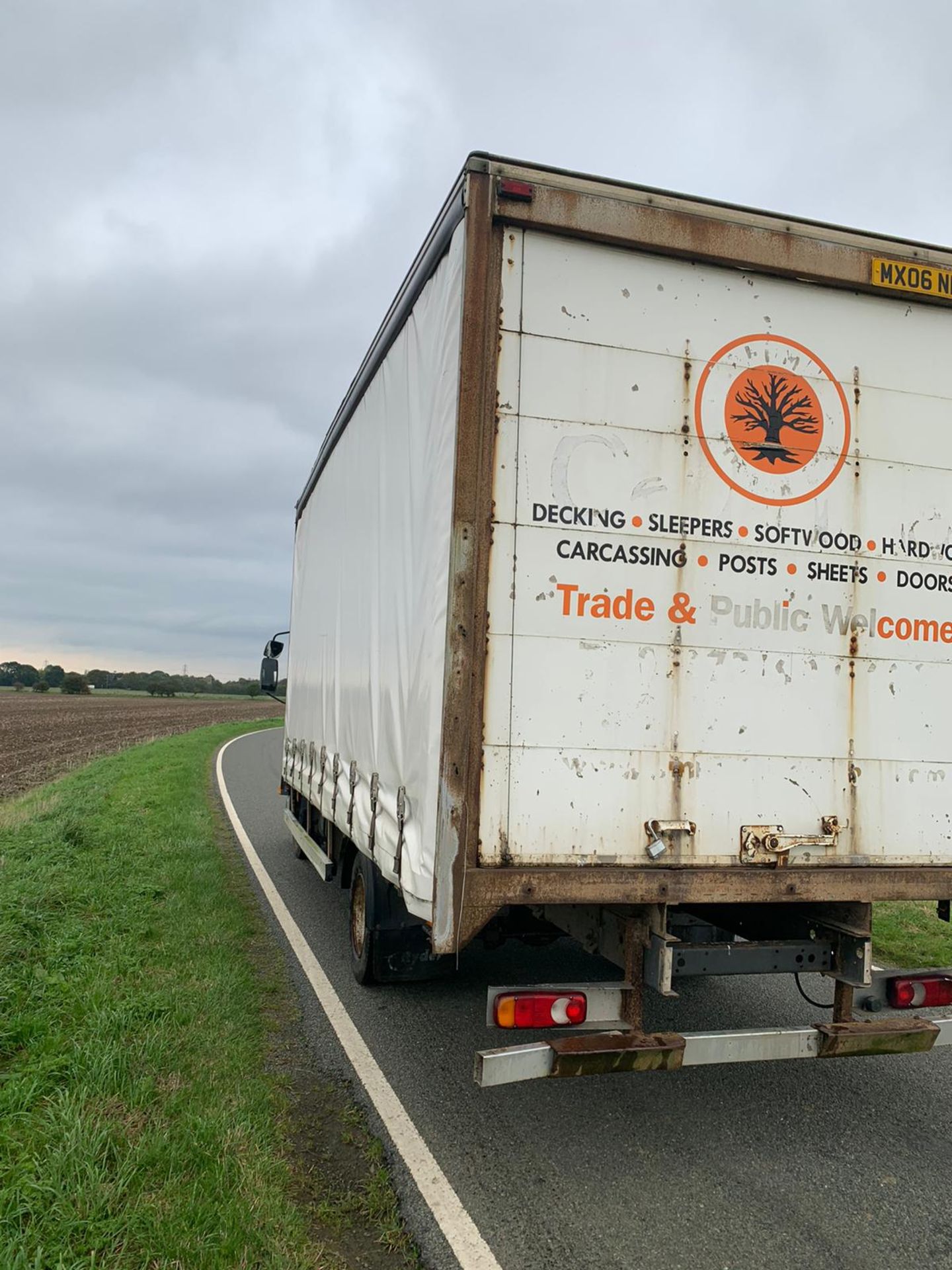 2006/06 REG DAF FA LF45.150 CURTAIN SIDED 7.5 TON TWIN WHEEL BOX LORRY *NO VAT* - Image 5 of 19