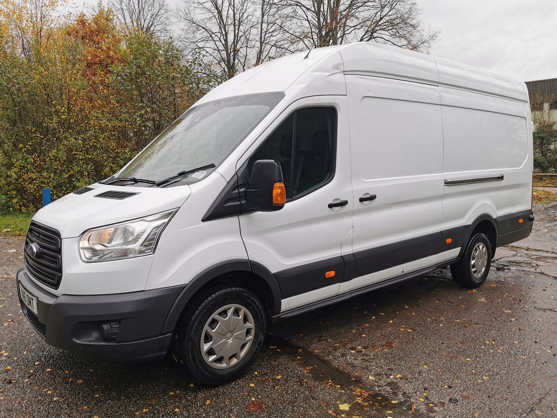 2016/16 REG FORD TRANSIT L4 JUMBO 350 TREND 2.2 DIESEL WHITE PANEL VAN, ONE OWNER *NO VAT* - Image 3 of 18