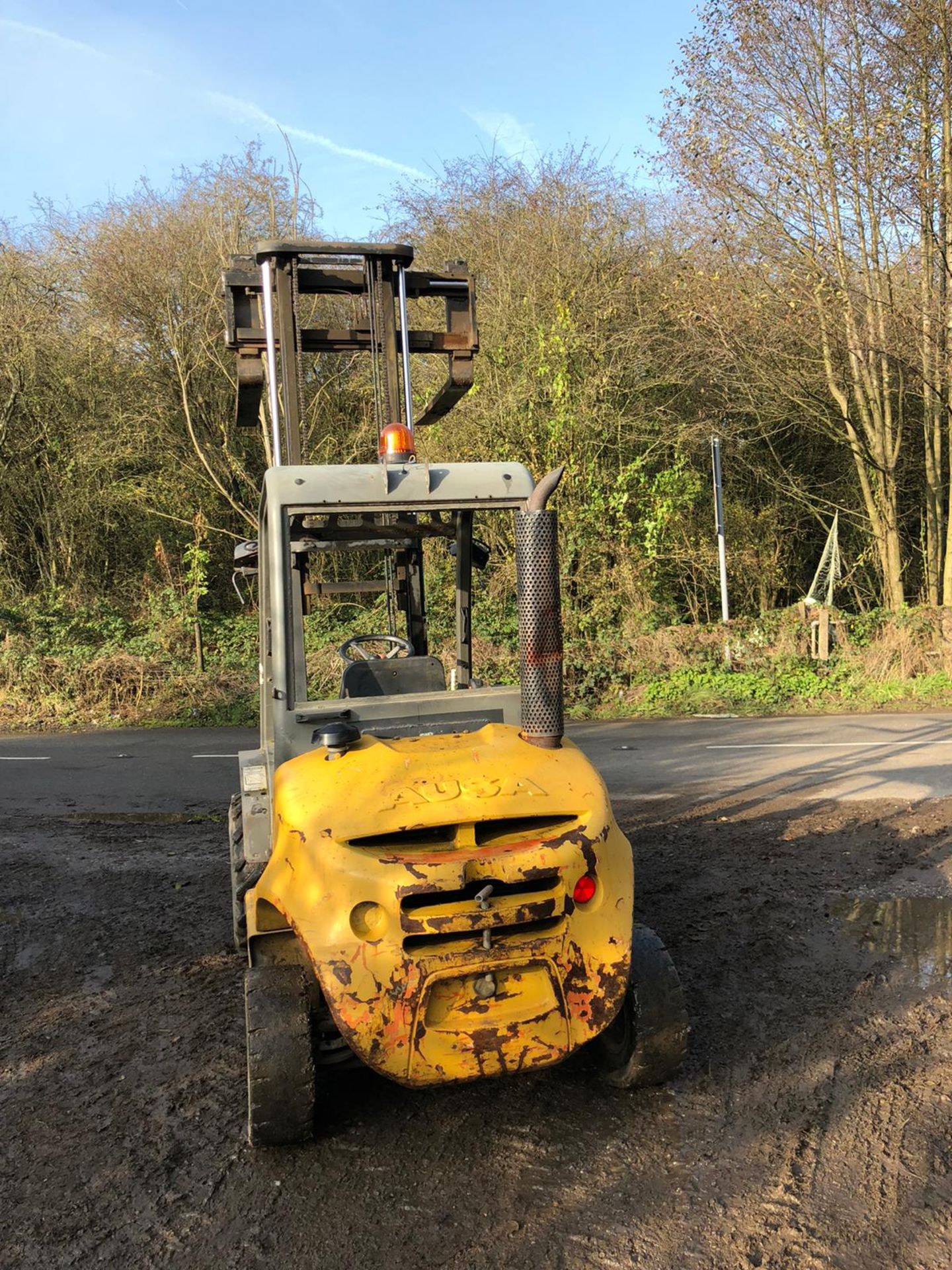 AUSA C150-H ROUGH TERRAIN FORKLIFT, YEAR 2006, RUNS, WORKS AND LIFTS *PLUS VAT* - Image 3 of 6