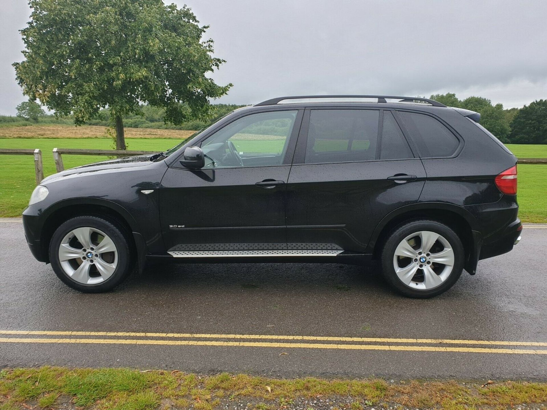 2008 NEW SHAPE BMW X5 3.0SD SE 5S AUTOMATIC BLACK DIESEL 4X4, SHOWING 3 FORMER KEEPERS *NO VAT* - Image 4 of 12