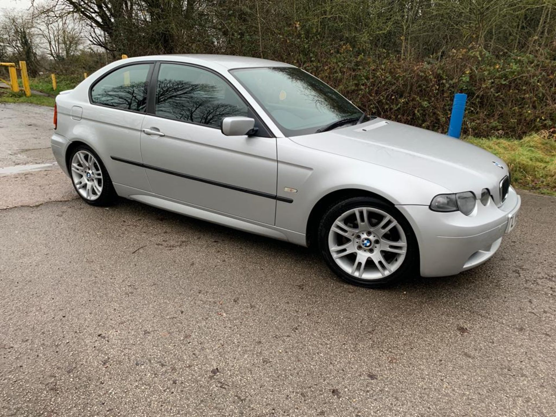 RARE 2004/54 REG BMW 316TI M SPORT COMPACT 1.8 PETROL SILVER 3DR HATCHBACK LOW MILES SERV HISTORY