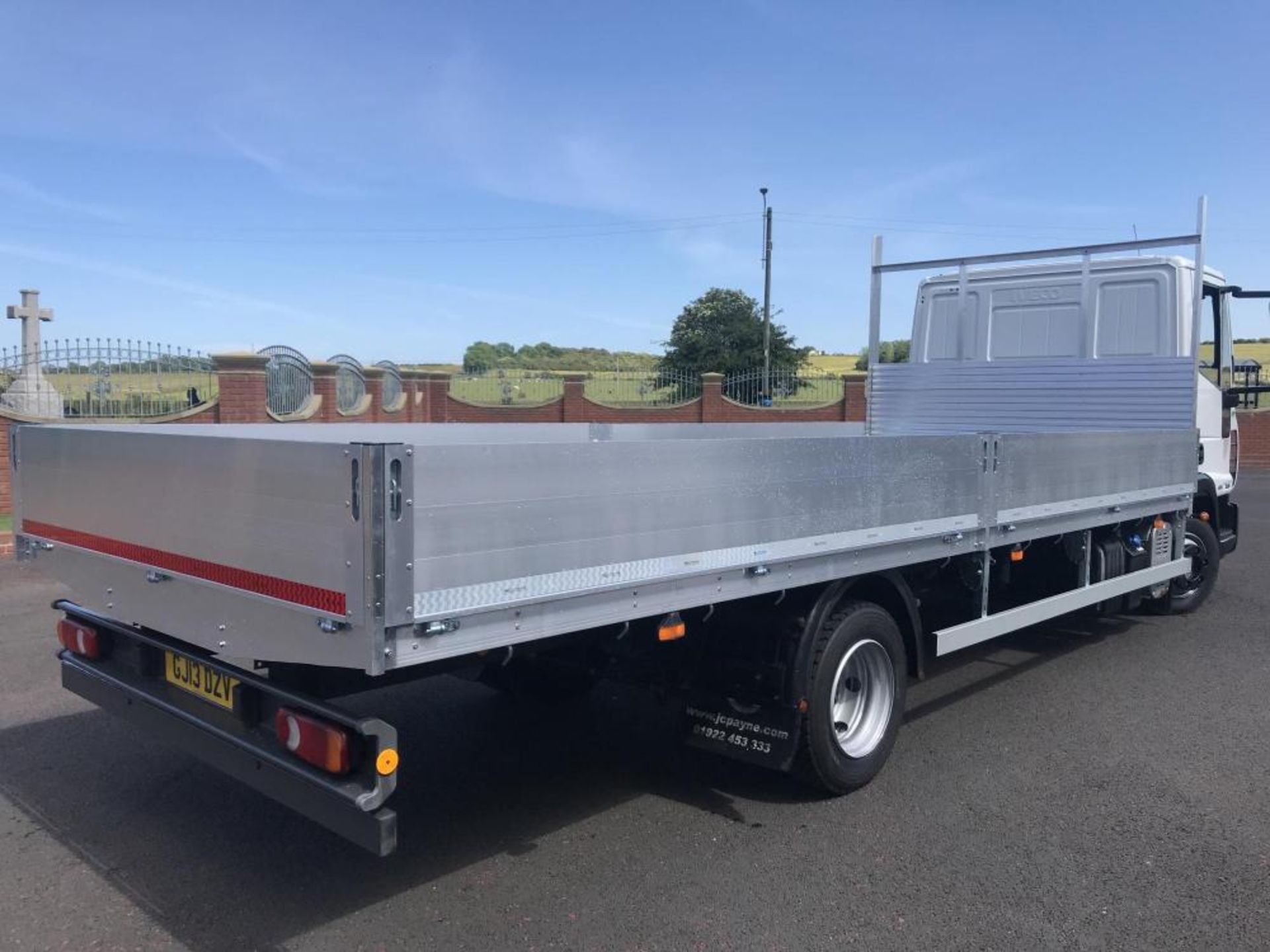 2013/13 REG IVECO EUROCARGO 75E16 20FT ALLOY DROPSIDE TRUCK NEW BODY 7.5T AUTO BOX *PLUS VAT* - Image 5 of 16