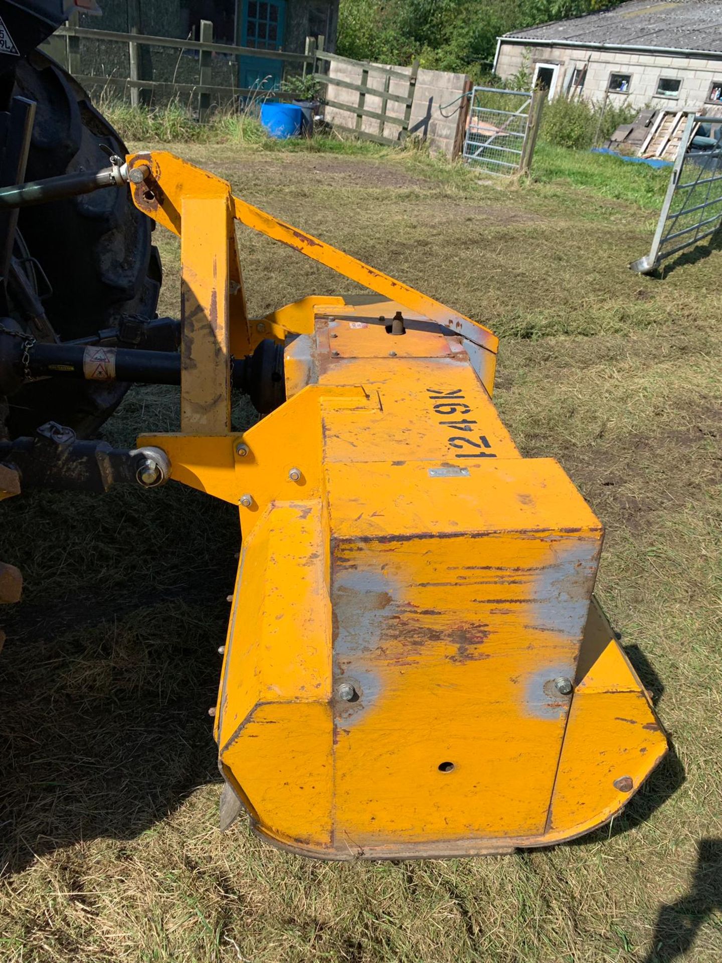 BOMFORD FLAIL MOWER, 6 FOOT CUT, WORKS WELL *PLUS VAT* - Image 8 of 12