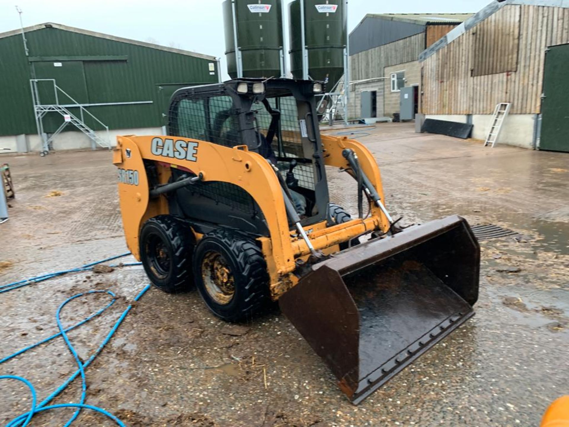 2014 CASE SR150 SKID STEER LOADER, RUNS, WORKS AND LIFTS AS IT SHOULD *PLUS VAT*