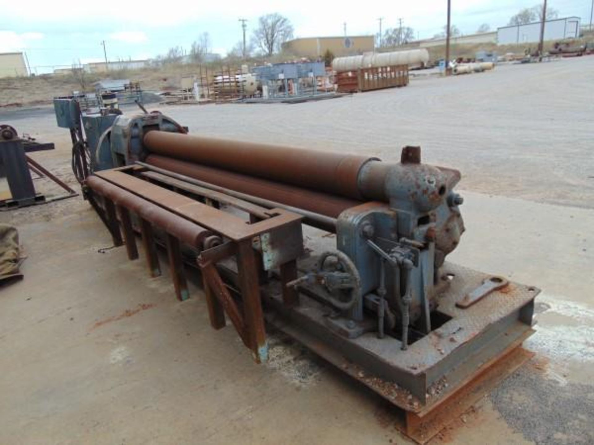 Webb Mechanicle Plate Roles, 10' bed , Located in Elk City Ok - Image 2 of 4