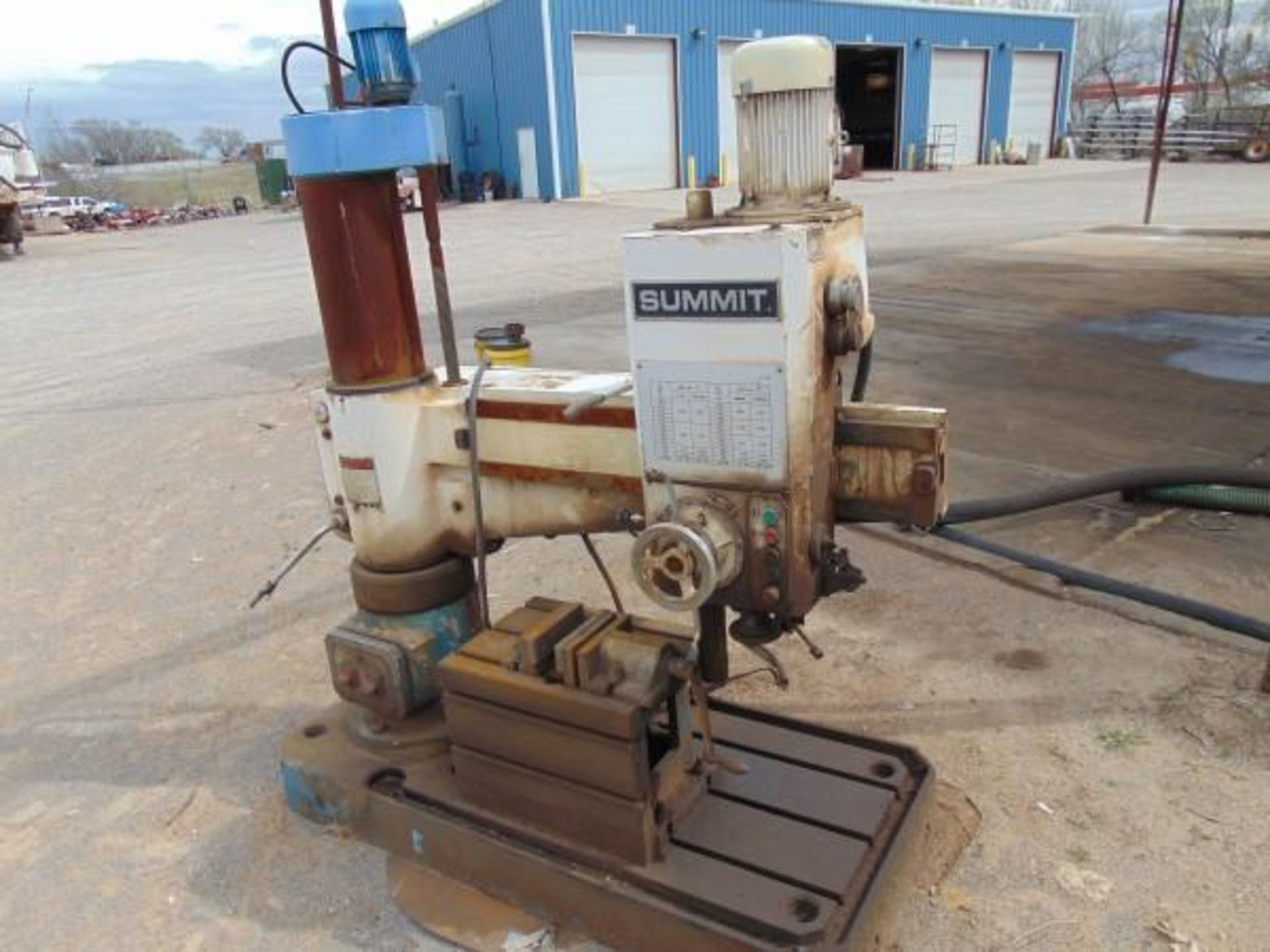 Summit 3H Radial Boring Machine s/n 5187, Located in Elk City Ok