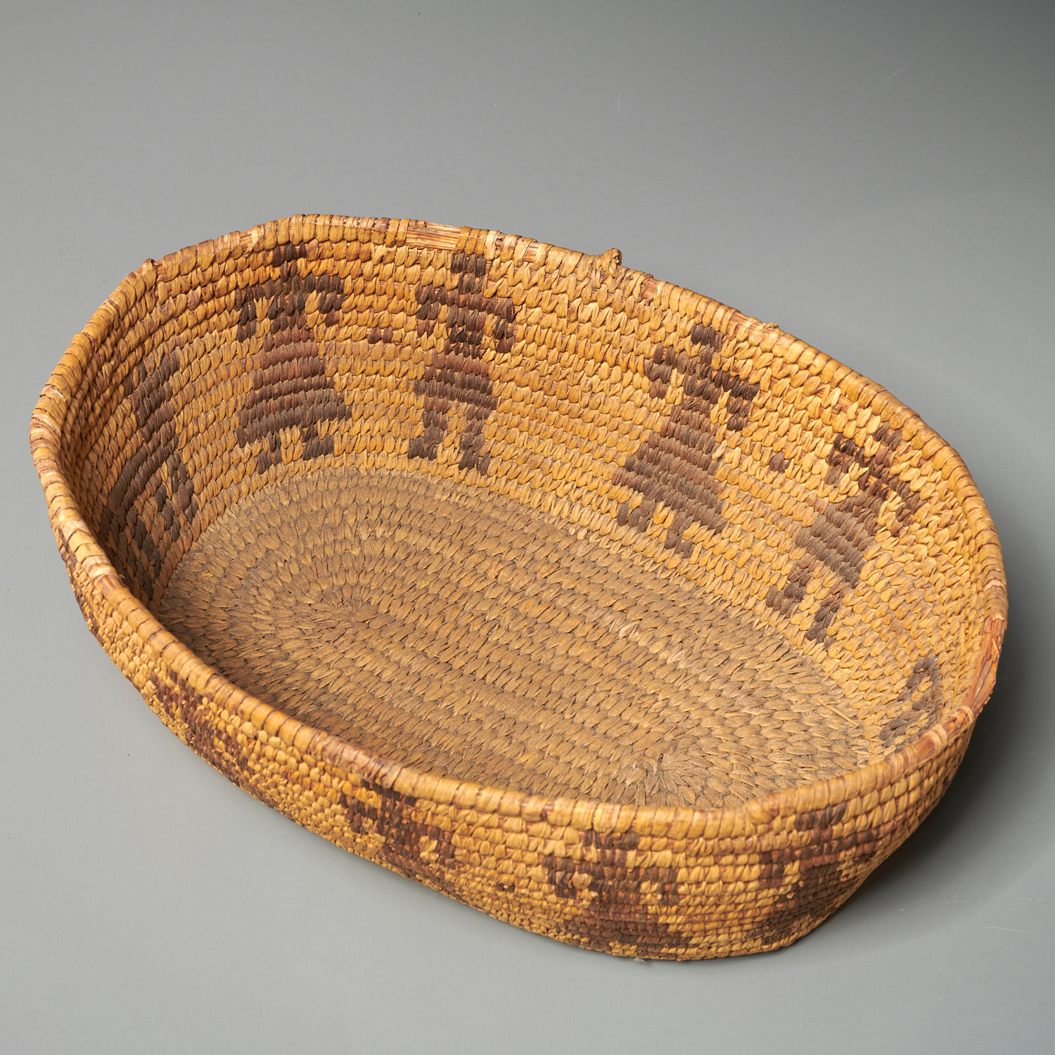 (2) Native American woven baskets - Image 4 of 8