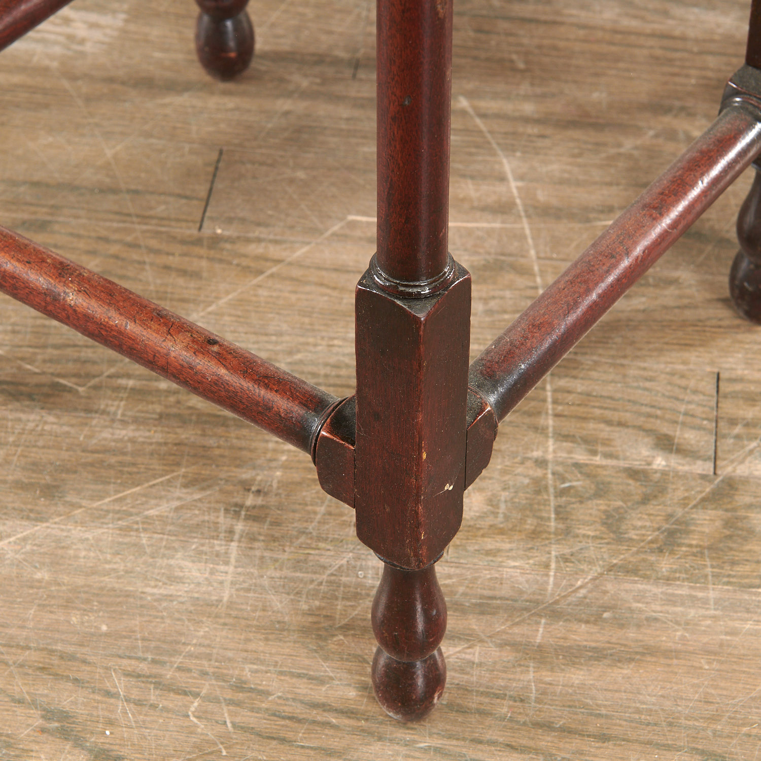 Nice George III spider gateleg table - Image 3 of 7