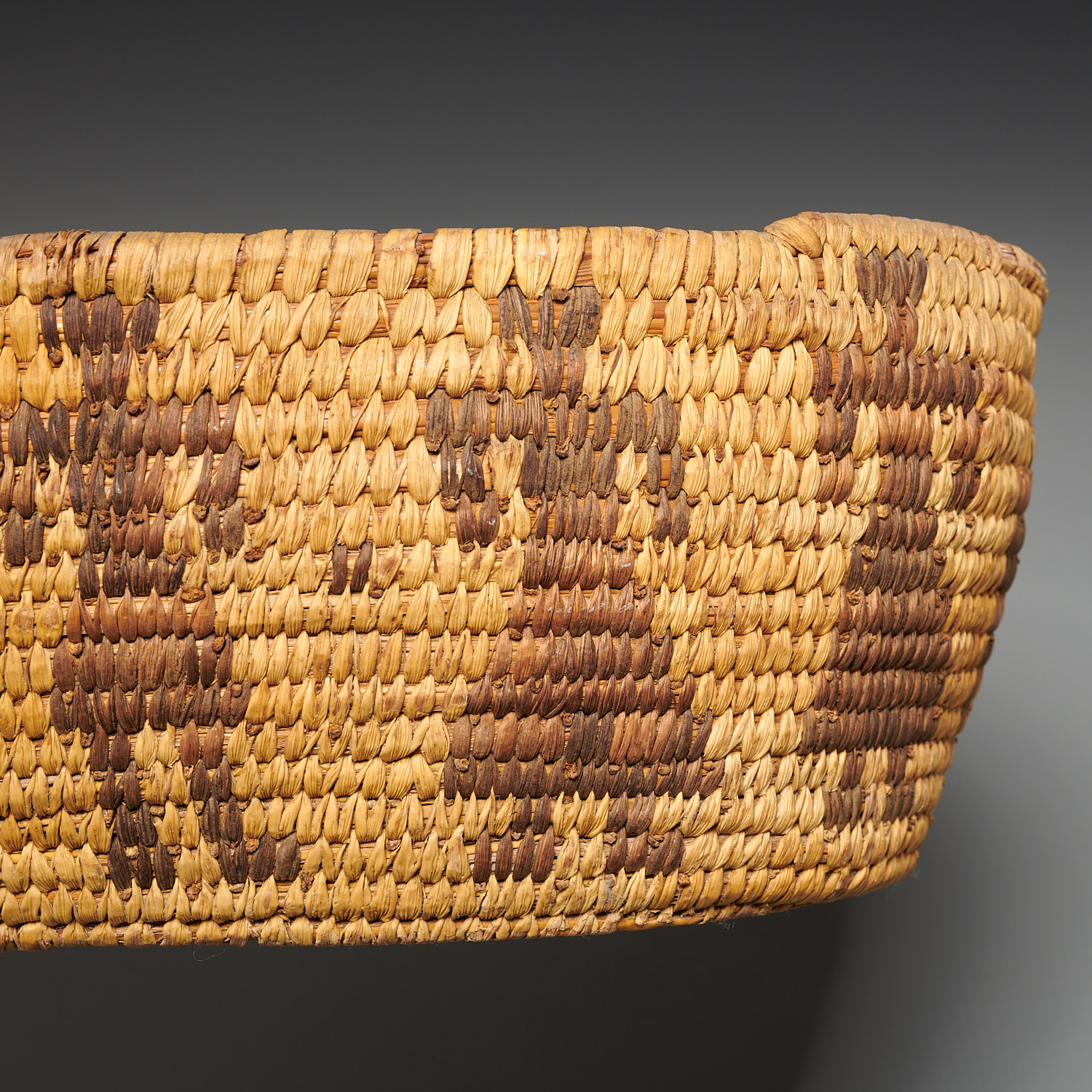 (2) Native American woven baskets - Image 3 of 8