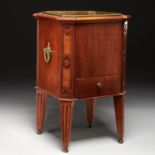 Continental Neoclassic mahogany jardiniere