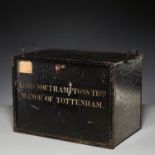 Deed box for Lord Southampton, Manor of Tottenham