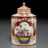 Johann Gregorius Horoldt (attrib.), tea caddy