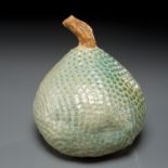 Signed Studio Pottery ceramic gourd