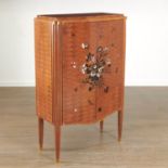 Jules Leleu, inlaid tall cabinet