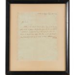 Marquis de Lafayette, autograph letter signed 1784