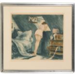 Louis Icart, etching, 1940