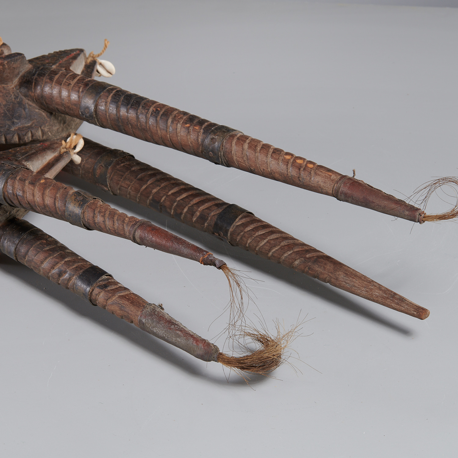 Old Bambara antelope Chiwara headdress - Image 7 of 9