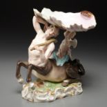 Meissen porcelain "Centaur" figural compote