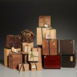 (19) Irving Collection old artifact storage boxes