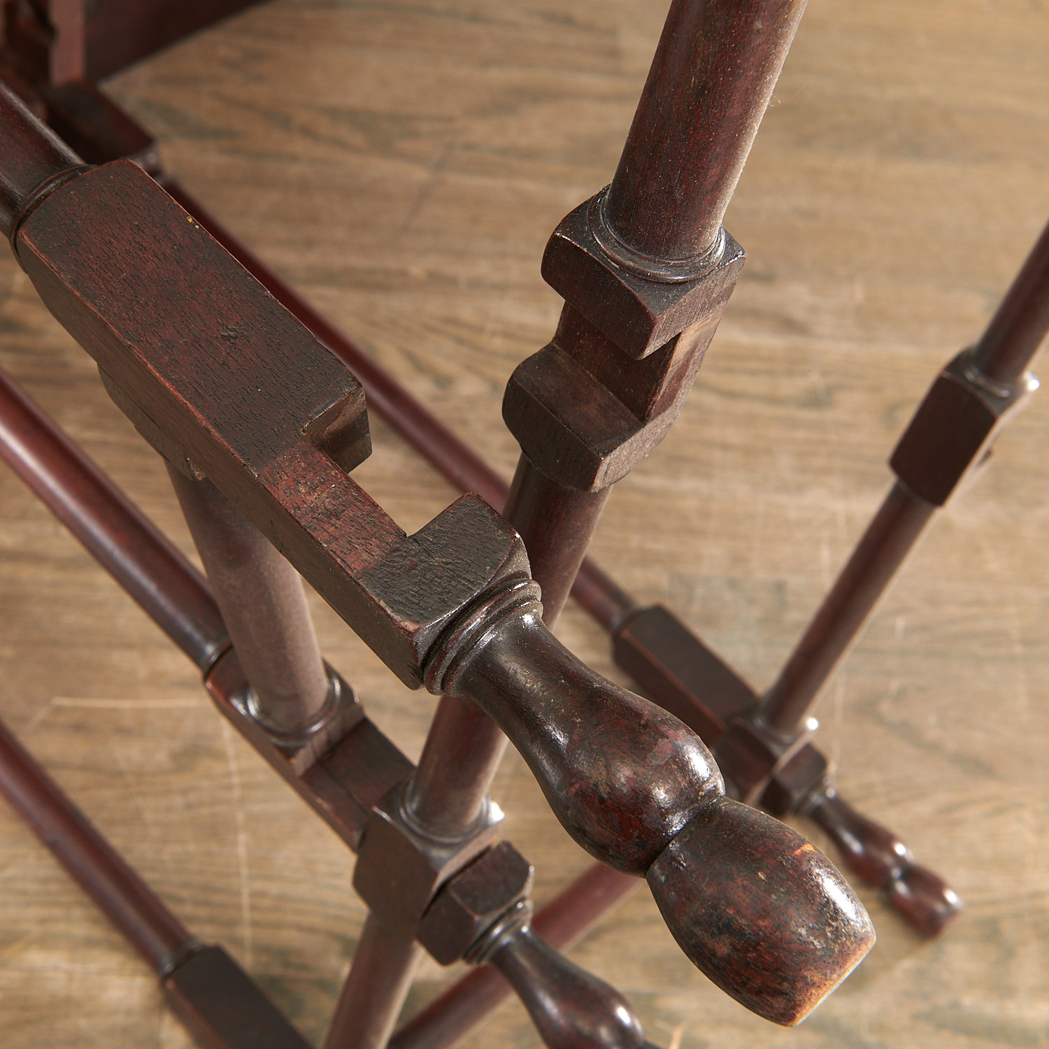 Nice George III spider gateleg table - Image 6 of 7