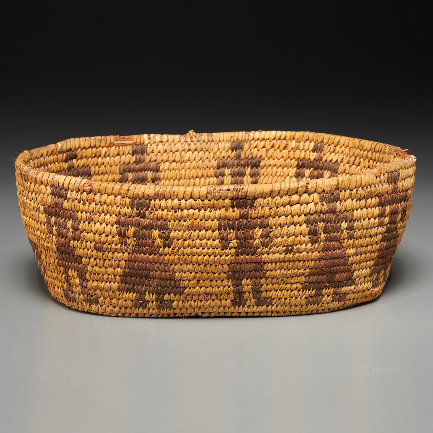 (2) Native American woven baskets - Image 2 of 8