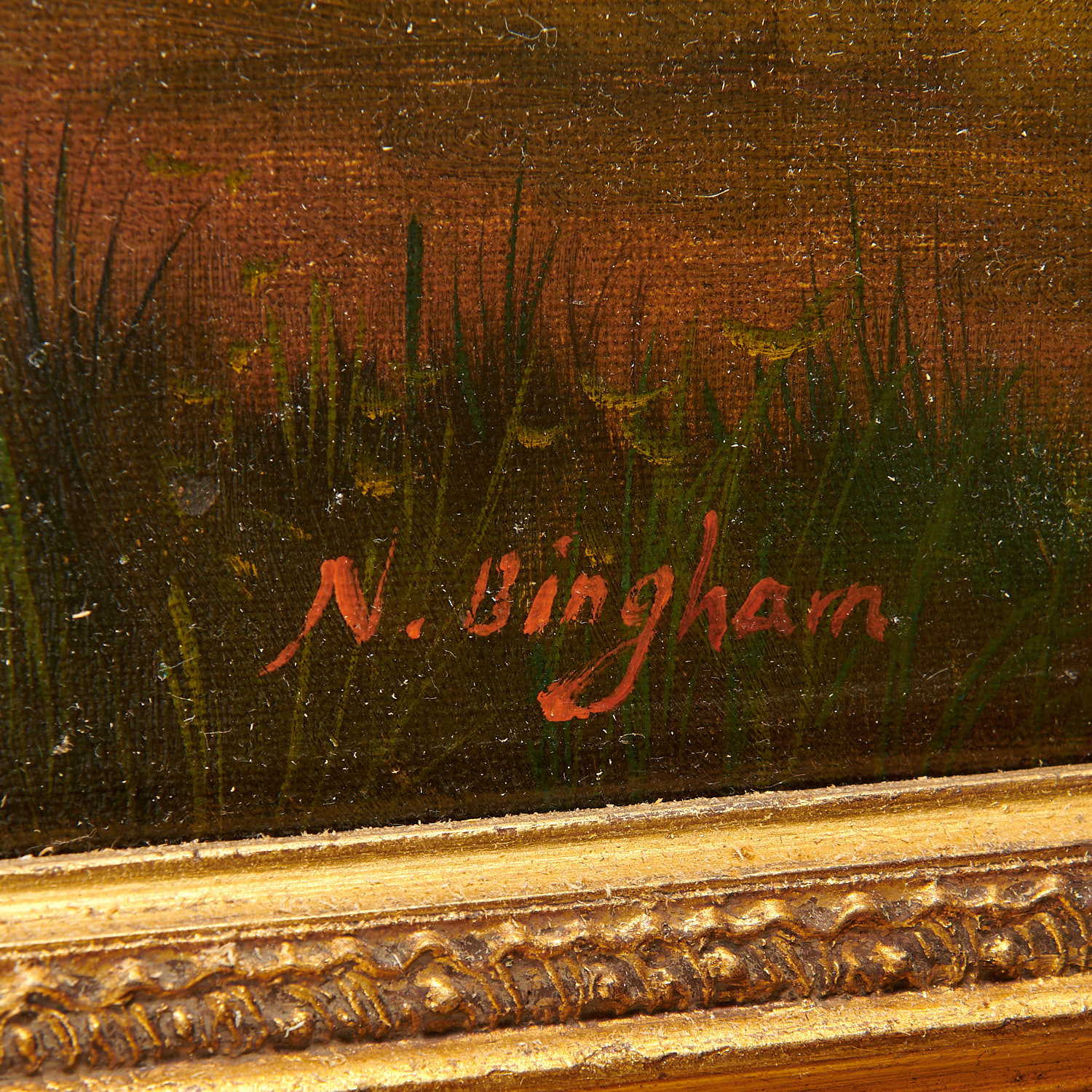 N. Henry Bingham, painting - Image 7 of 8