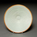 Chinese Yaozhou ware celadon bowl