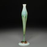 Louis Comfort Tiffany Studios tall floriform vase