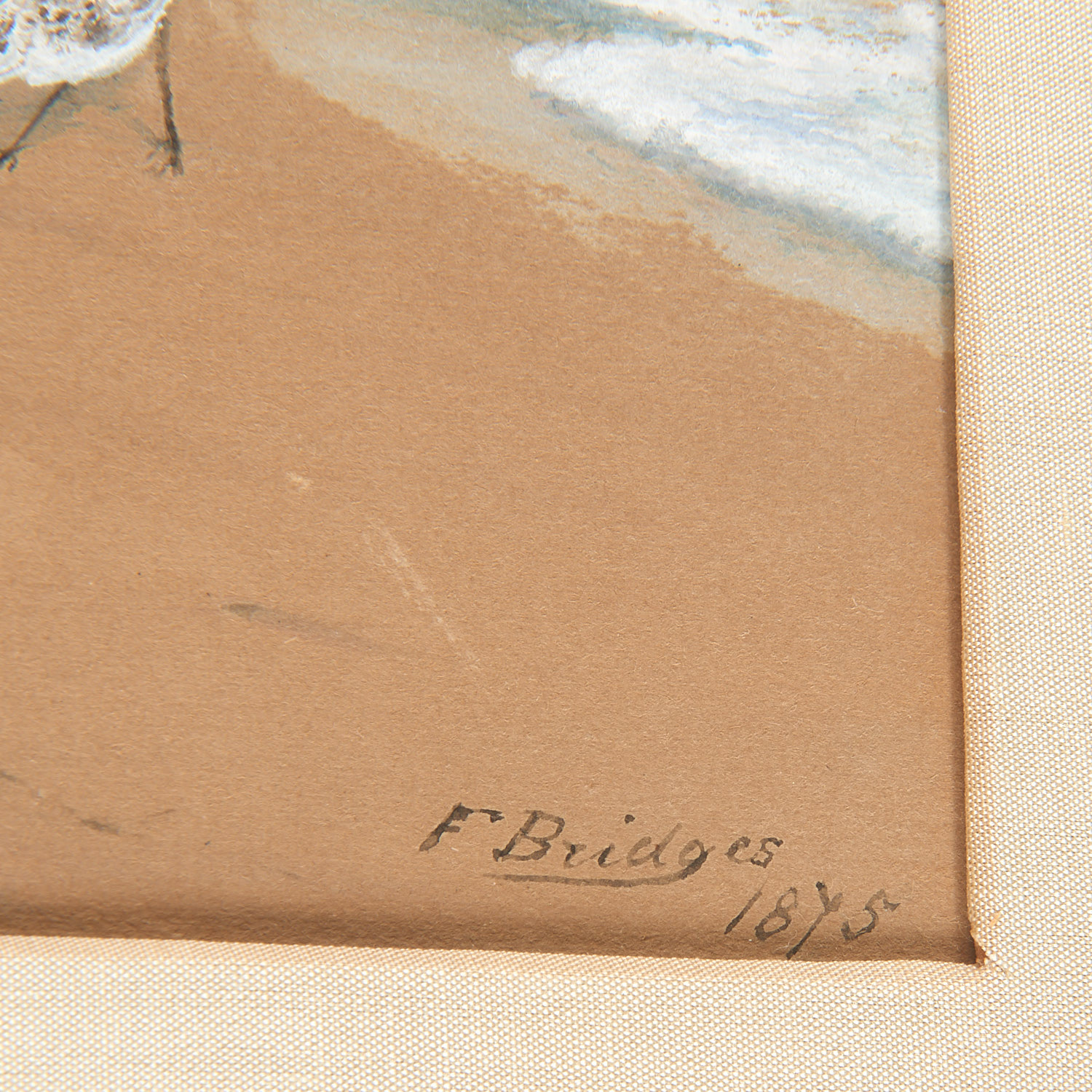 Fidelia Bridges, painting, 1875 - Image 6 of 10