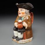 English pearlware Toby jug c. 1800s