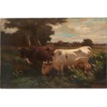 Rosa Bonheur (attrib.), large scale painting