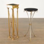 (2) Maison Jansen style pedestals