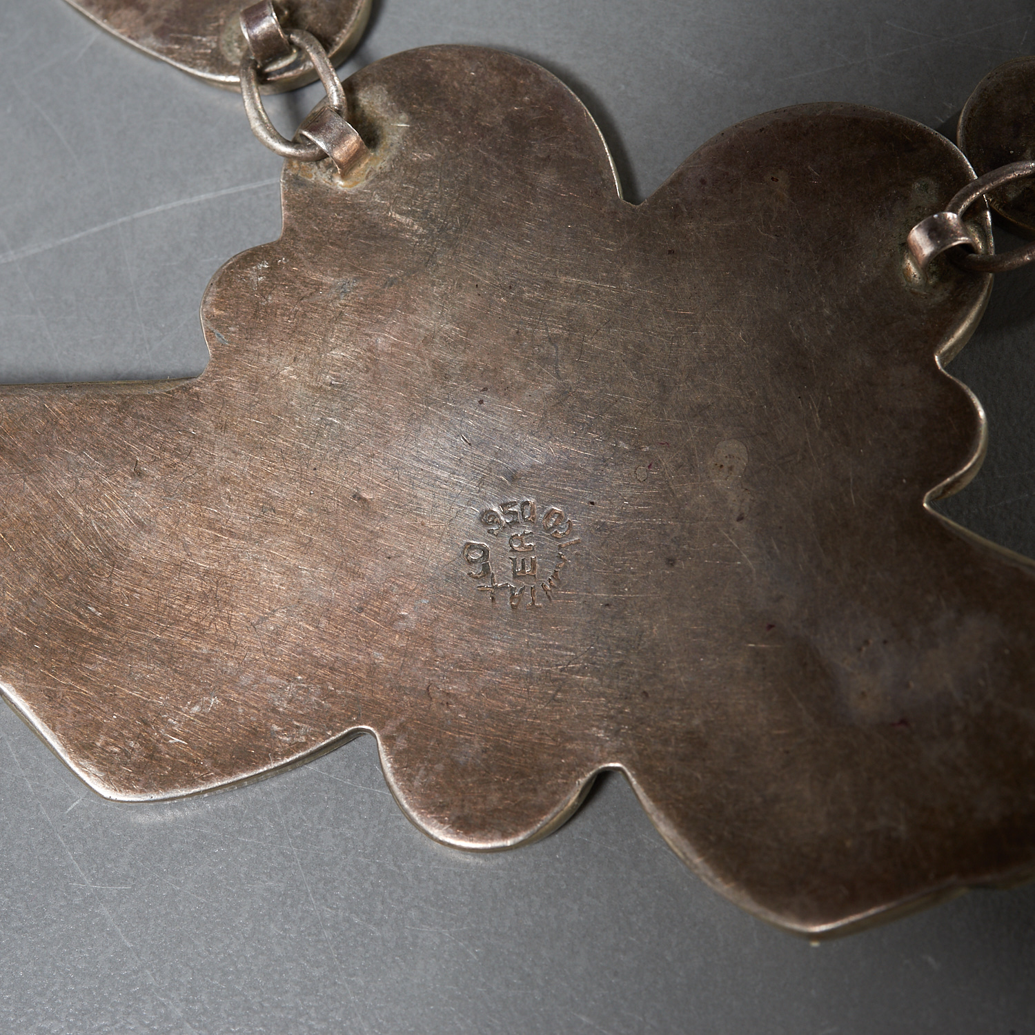 (2) Mexican Modern silver necklaces - Image 9 of 9