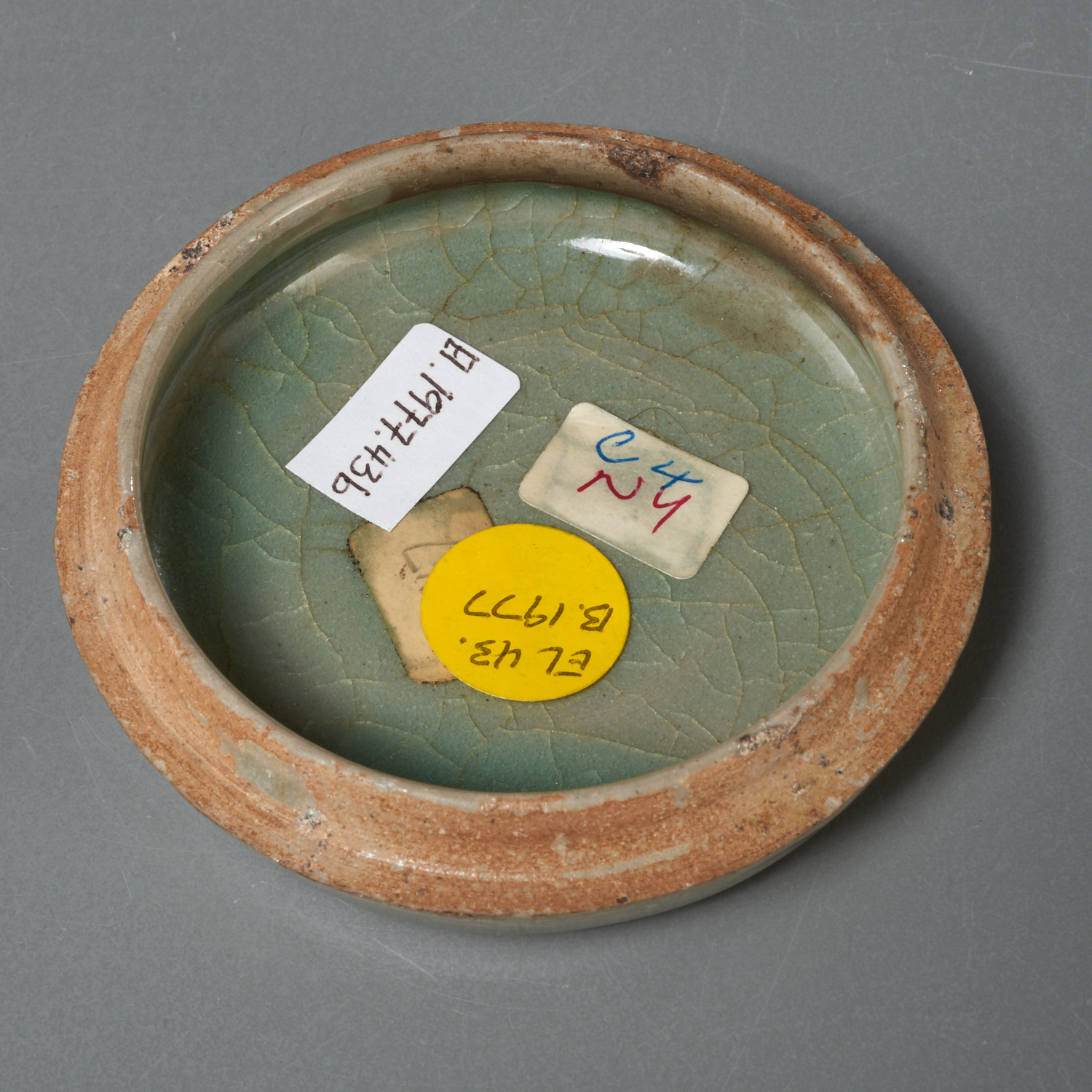 Group early Korean celadon glazed stoneware - Image 6 of 8