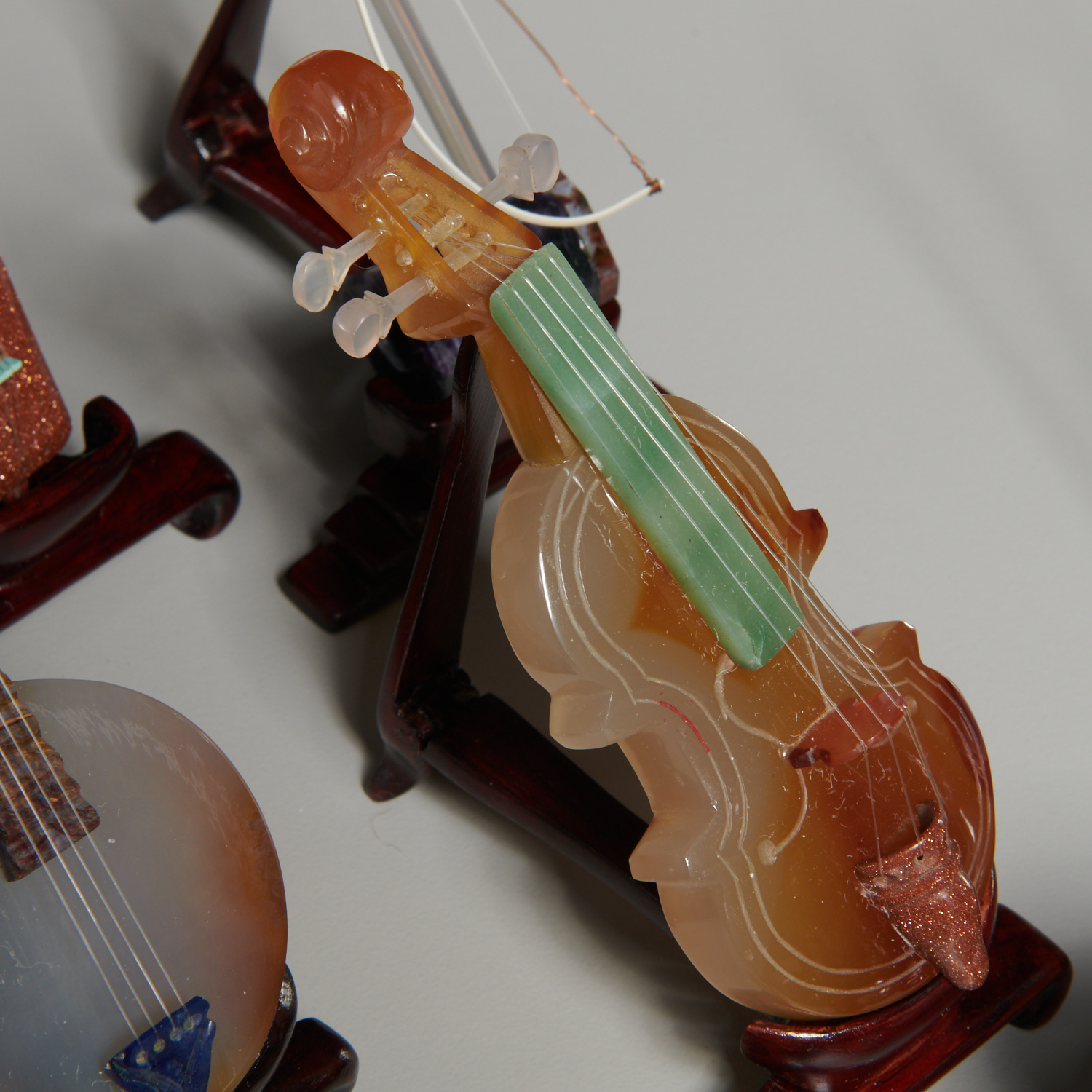 Collection Chinese miniature musical instruments - Image 6 of 9