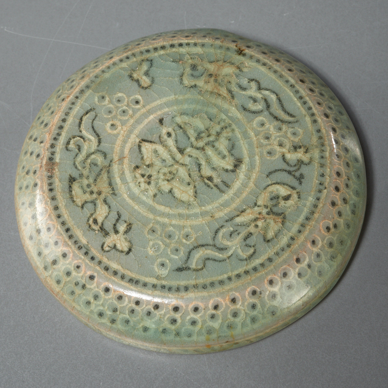 Group early Korean celadon glazed stoneware - Image 5 of 8