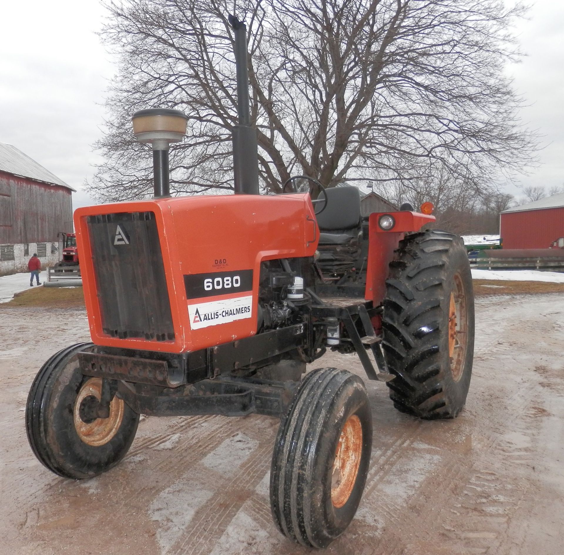 ALLIS CHAMERS 6080 TRACTOR - Image 3 of 9