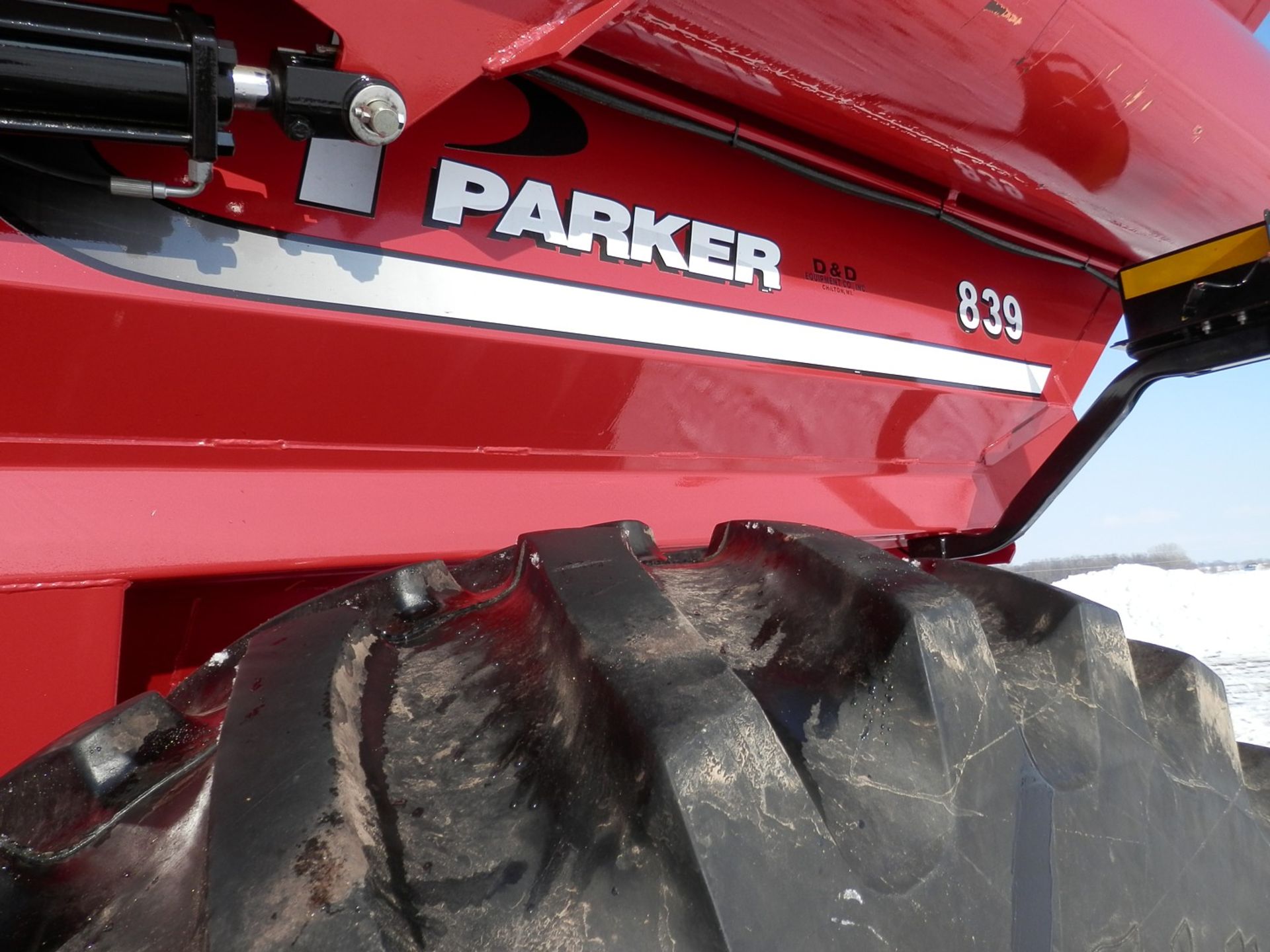 PARKER 839 GRAIN BUGGY - Image 6 of 8