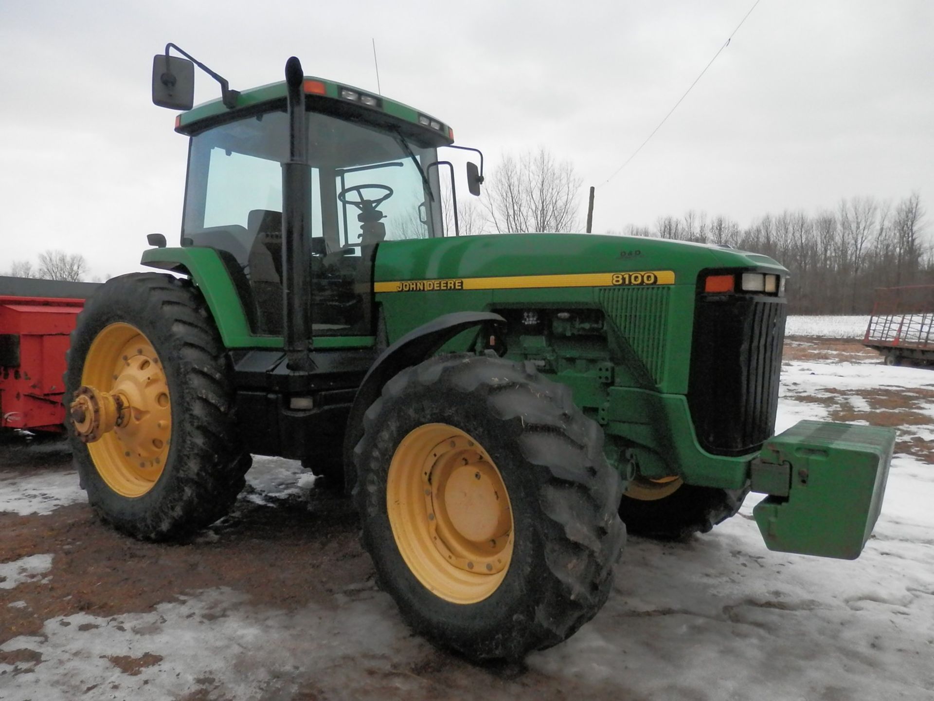 JOHN DEERE 8100 MFWD TRACTOR - Image 3 of 14