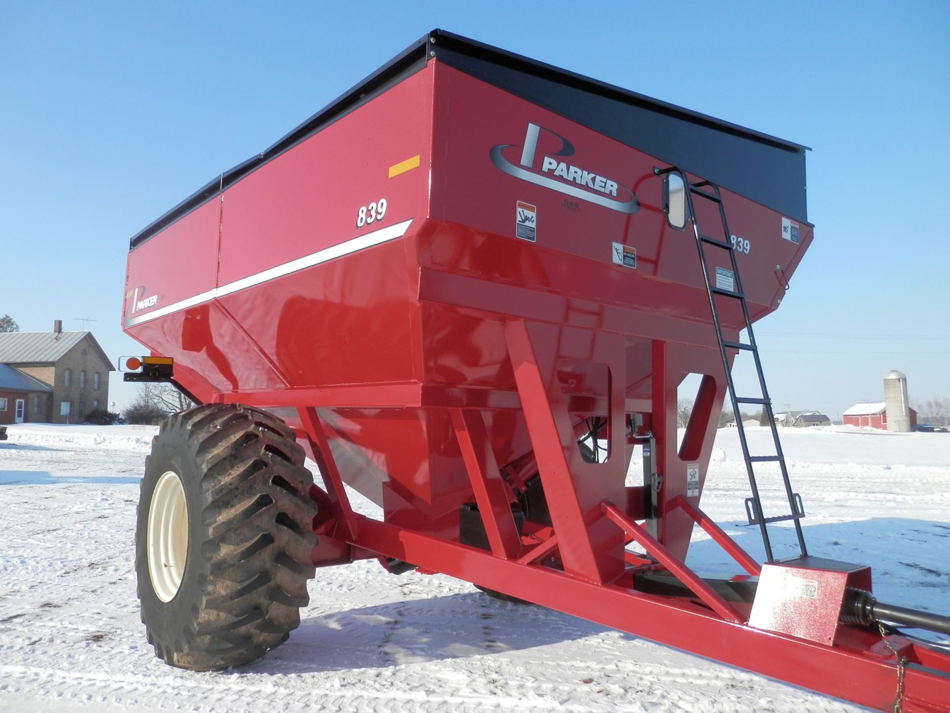 PARKER 839 GRAIN BUGGY - Image 2 of 8