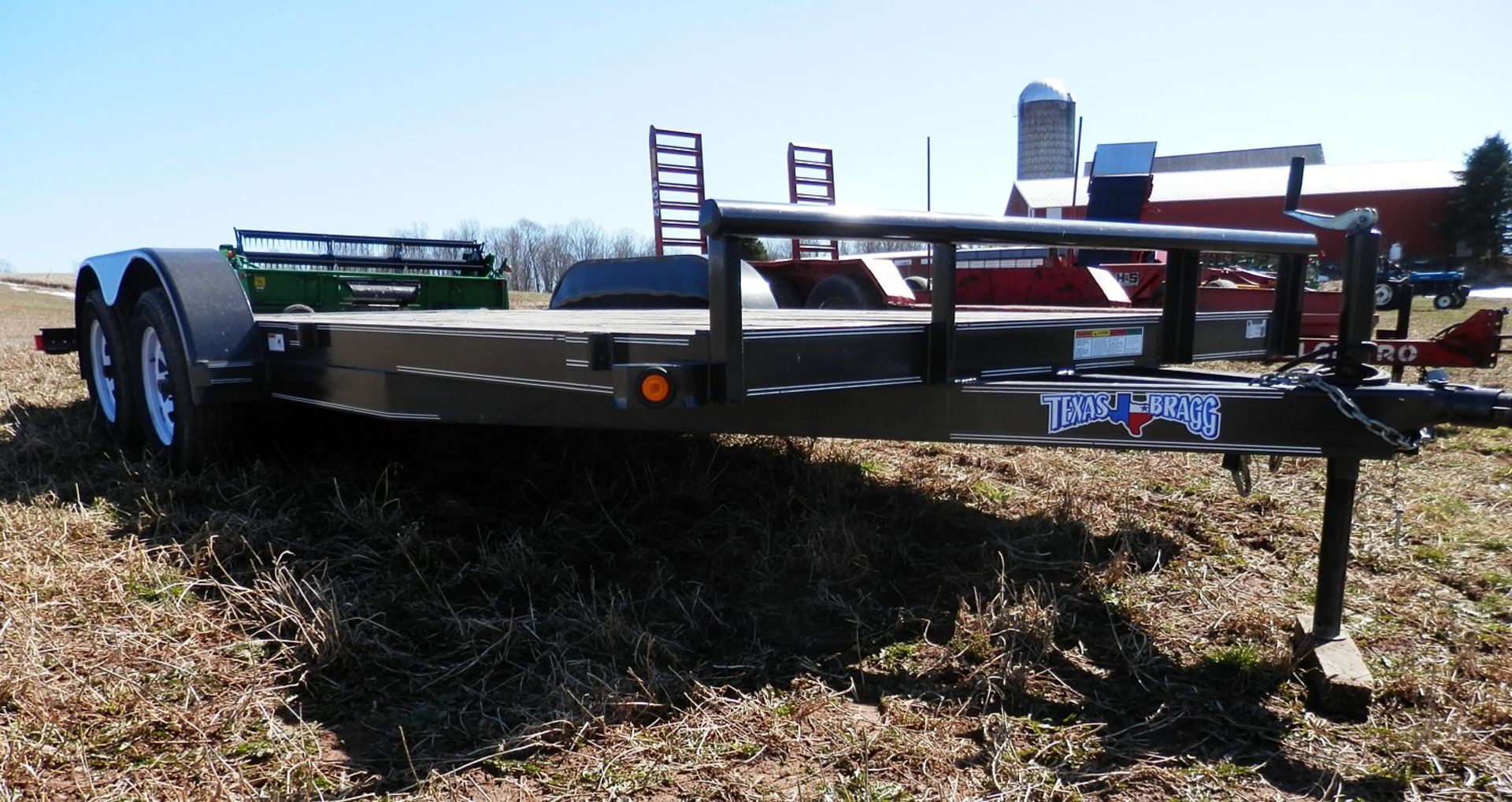 TEXAS BRAGG 6X18 BUMPER TRAILER - Image 3 of 6